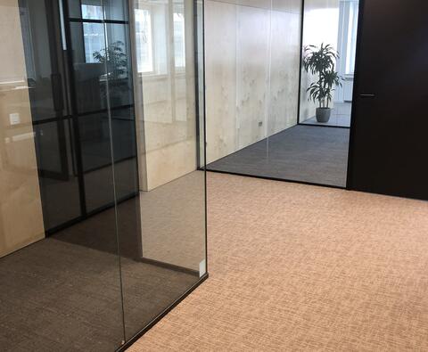 Vloerbekleding Slosse bij Lievens Bauwens Building Gent
