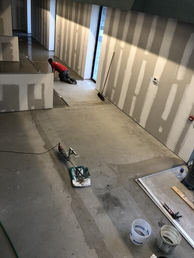 Vloerbekleding Slosse bij TSVB Torhout