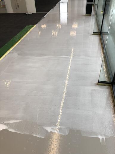 Vloerbekleding Slosse bij TSVB Torhout