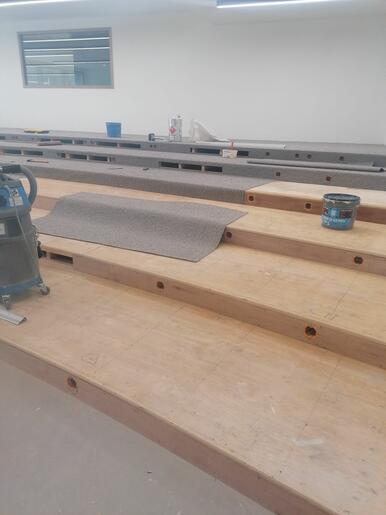 Vloerbekleding Slosse bij Penta Howest Kortrijk