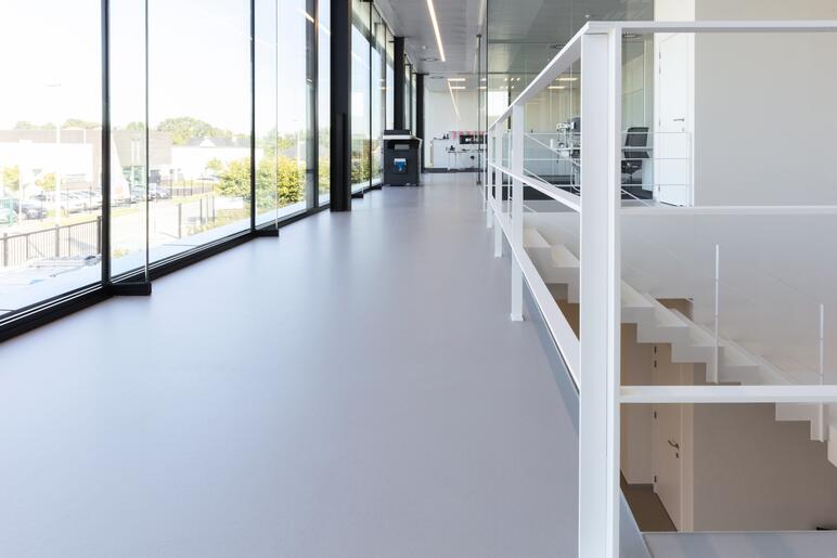 Vloerbekleding Slosse bij TSVB Torhout