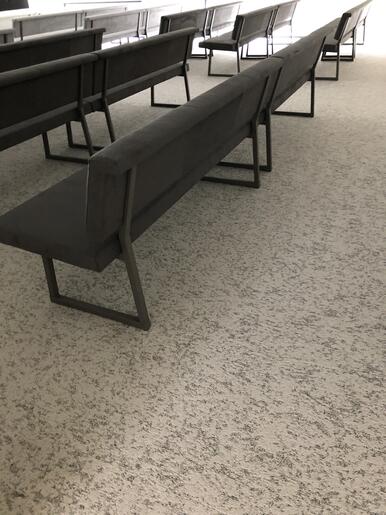Vloerbekleding Slosse bij Rouwleding Koekelare