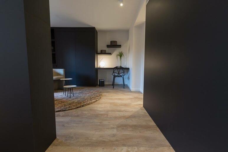 Vloerbekleding Slosse bij Hotel Portinari Brugge