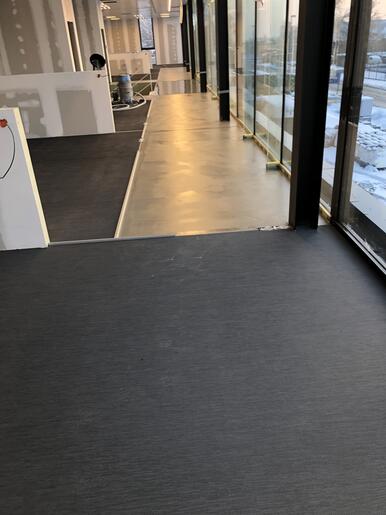 Vloerbekleding Slosse bij TSVB Torhout