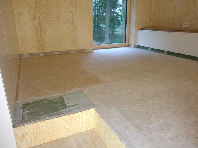 Vloerbekleding Slosse bij Familie Cordy Veurne