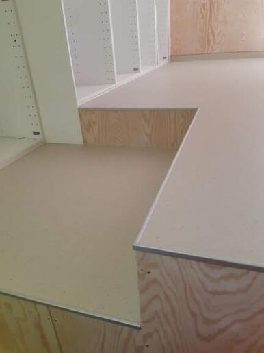 Vloerbekleding Slosse bij Familie Cordy Veurne