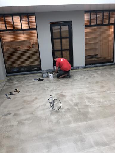 Vloerbekleding Slosse bij Villa Maria Brugge