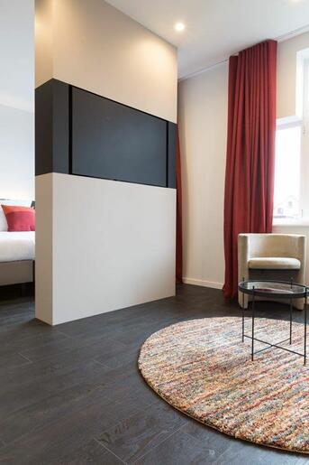 Vloerbekleding Slosse bij Hotel Portinari Brugge