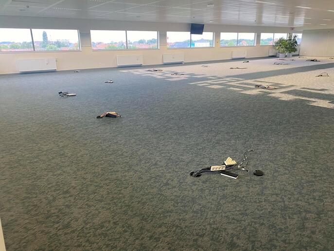 Vloerbekleding Slosse bij De Stroomlijn Ieper