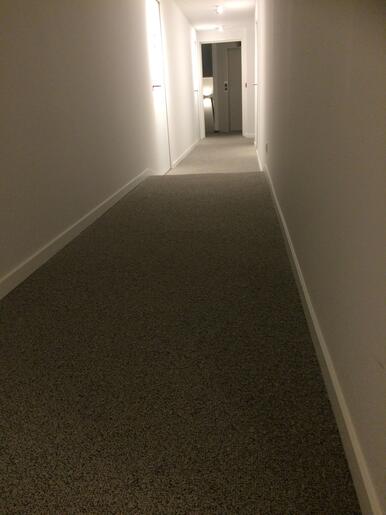 Vloerbekleding Slosse bij Hotel Portinari Brugge